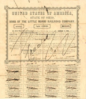 Little Miami Railroad Co. - Bond